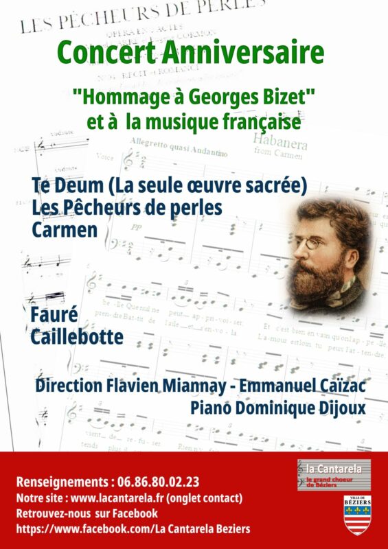 LE CHOEUR LA CANTARELA DE BEZIERS RECRUTE UN TENOR SOLISTE