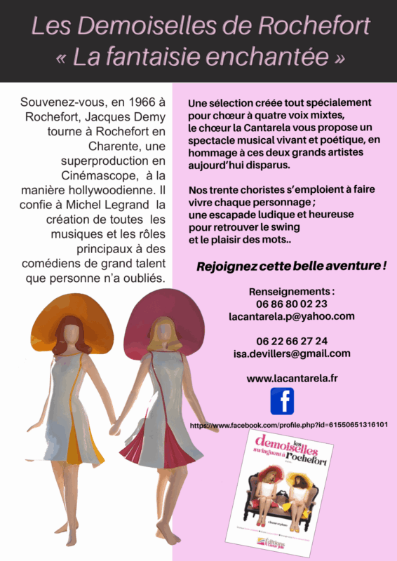 C'est la rentrée pour la Cantarela ! Classique ou swing, vous avez le choix !