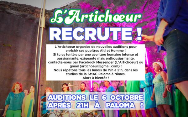 l'Artichoeur recrute des Altis et des Hommes