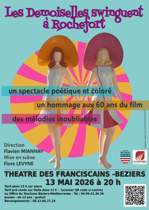 Les Demoiselles swinguent à Rochefort... et bientôt à Béziers !